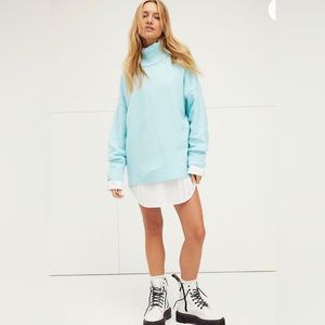 Free People Afterglow Mock-Neck Sweater